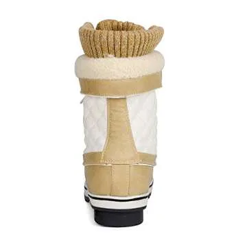 DREAM PAIRS Women's Waterproof Winter Boots for Stylish Comfort