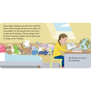 Who Is Greta Thunberg? Board Book for Kids Aged 4-8