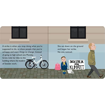 Who Is Greta Thunberg? Board Book for Kids Aged 4-8