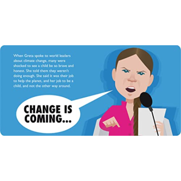 Who Is Greta Thunberg? Board Book for Kids Aged 4-8