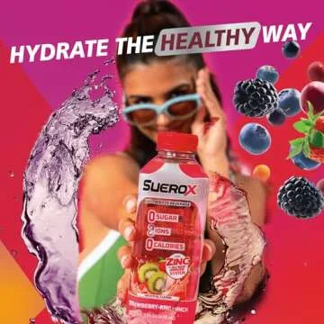 SueroX Zero Sugar Electrolyte Drink for Ultimate Hydration