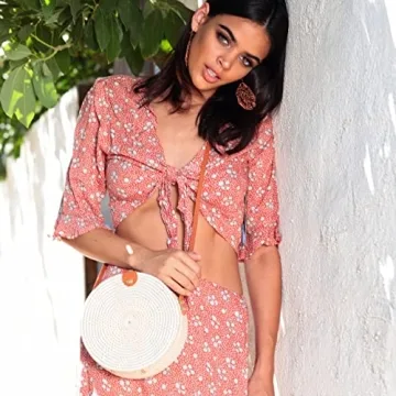 Stylish Handmade Rattan Bag for Women - Novum Crafts