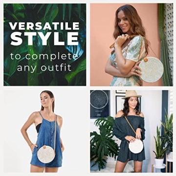 Stylish Handmade Rattan Bag for Women - Novum Crafts