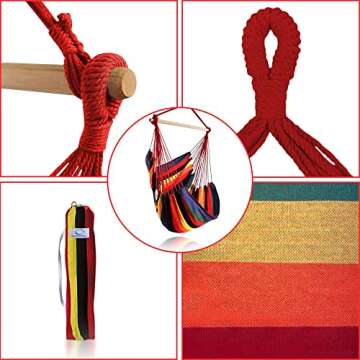 Hammock Sky Large Brazilian Hammock Chair - Cozy and Durable