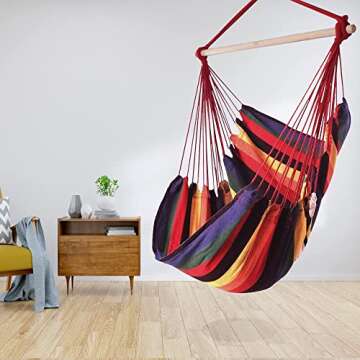 Hammock Sky Large Brazilian Hammock Chair - Cozy and Durable