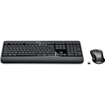 Logitech MK530 Advanced Wireless Keyboard and Mouse Bundle for Effortless Computing