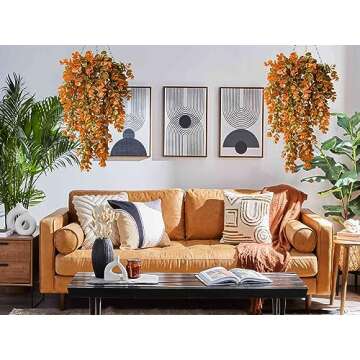 Lakiyfye Artificial Boston Ferns for Home and Garden