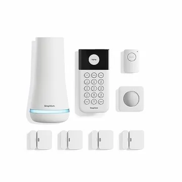 SimpliSafe 8 Piece Wireless Home Security System - Optional 24/7 Professional Monitoring - No Contra...