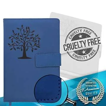 The Tree Of Life Refillable Writing Journal | 5x8 Inches, 200 Lined Pages, Magnetic Clasp, Refillable Diary, Cute Notebook Journal, Personal Journal for Women, Journal for Men