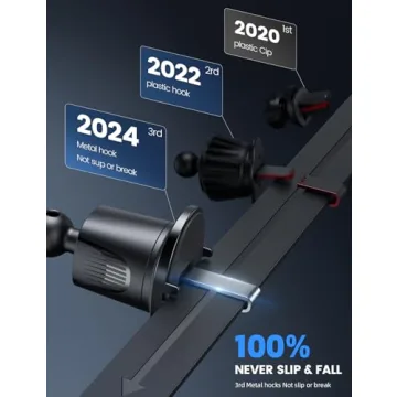 Lamicall 2024 Car Phone Holder Thick Case Friendly 360° Rotation