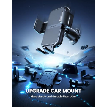 Lamicall 2024 Car Phone Holder Thick Case Friendly 360° Rotation