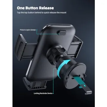 Lamicall 2024 Car Phone Holder Thick Case Friendly 360° Rotation