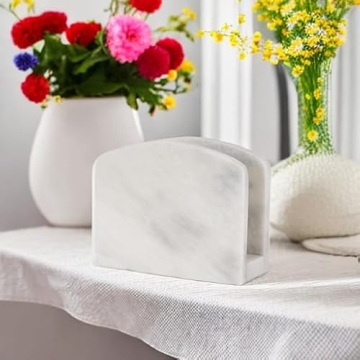 Stylish Radicaln Marble Napkin Holder for Elegant Dining