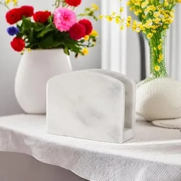 Stylish Radicaln Marble Napkin Holder for Elegant Dining
