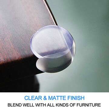 Baby Mate 16 PCS Clear Corner Guards for Home Safety