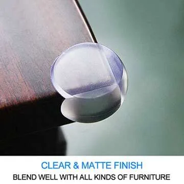 Baby Mate 16 PCS Clear Corner Guards for Home Safety