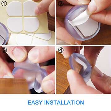 Baby Mate 16 PCS Clear Corner Guards for Home Safety