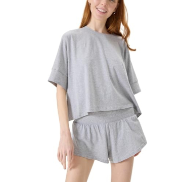 Florence by Mills Organic Cotton Boxy Sleep Tee for Women