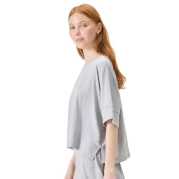 Florence by Mills Organic Cotton Boxy Sleep Tee for Women