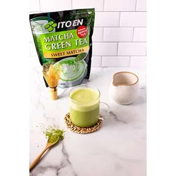 Sweetened ITO EN Matcha Green Tea Powder, 17.5 oz