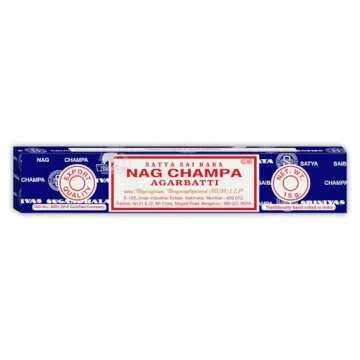 Satya Sai Baba Nag Champa Agarbatti Pack of 12 - Fine Incense