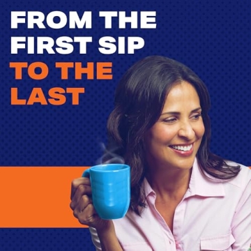 Maxwell House Half Caff Original Medium Roast Ground Coffee, 25.6 oz Canister