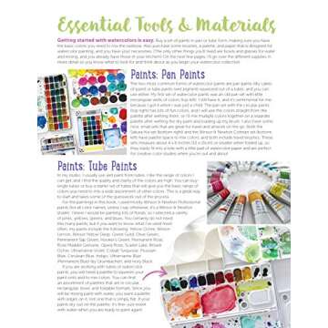 Just Add Watercolor Flowers: Easy Techniques and Beautiful Patterns for True Beginners (Design Originals) 8 Step-by-Step Skill-Building Projects with Tips & Tricks on Thick Perforated Watercolor Paper