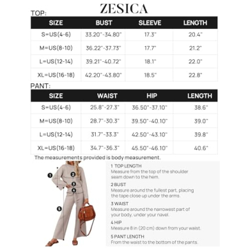 ZESICA Women's 2 Piece Outfits Set Casual Long Sleeve Knit Pullover Top and Wide Leg Pants Sweatsuit Lounge Sets,Oatmeal,Medium