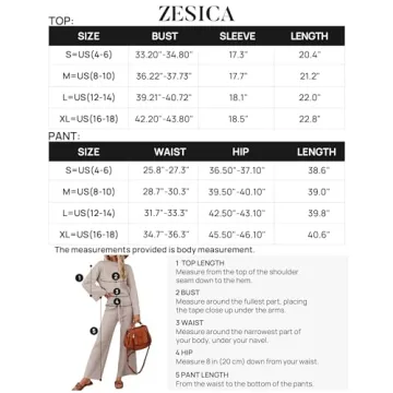 ZESICA Women's 2 Piece Outfits Set Casual Long Sleeve Knit Pullover Top and Wide Leg Pants Sweatsuit Lounge Sets,Oatmeal,Medium