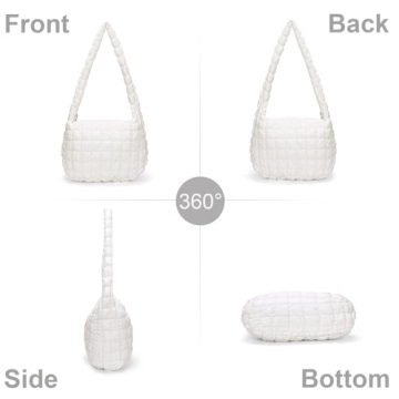 Stylish YFGBCX Quilted Tote Bag for Women - Lightweight & Spacious