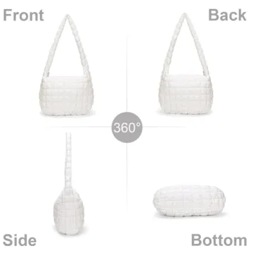 Stylish YFGBCX Quilted Tote Bag for Women - Lightweight & Spacious