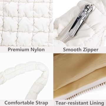 Stylish YFGBCX Quilted Tote Bag for Women - Lightweight & Spacious