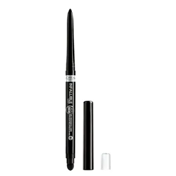 L'Oreal Paris Infallible Grip Mechanical Gel Eyeliner Pencil - Waterproof, Smudge-Resistant Eyes wit...