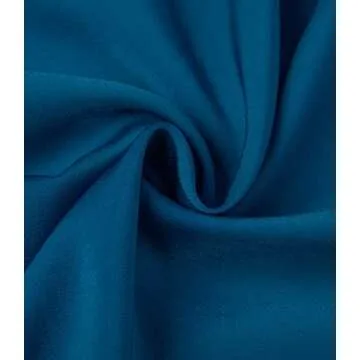 Women's Satin High Waist Hidden Elasticized Waistband Flared Casual A Line Midi Skirt (Thin Teal, Medium)