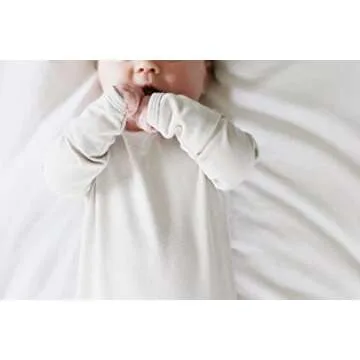 Organic Cotton Knotted Baby Gown – Marlowe & Co