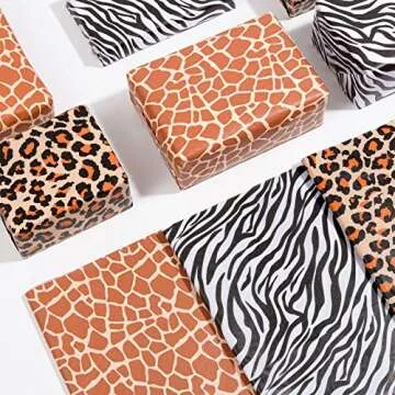 Whaline Gift Tissue Paper - Animal Prints 90 Sheets