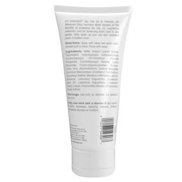 vH Essentials Feminine Wash, Tea Tree Oil, pH Balanced 6 Fl Oz