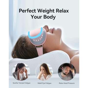 Sleep Mask for Women Men - 3D Contoured Cup, Weighted Sleep Mask, Light Blocking, FACEMOON Eye Mask for Sleeping, Soft Memory Foam, Night Shift Nurse, Travel, and Long Flight Essentials(Pink)