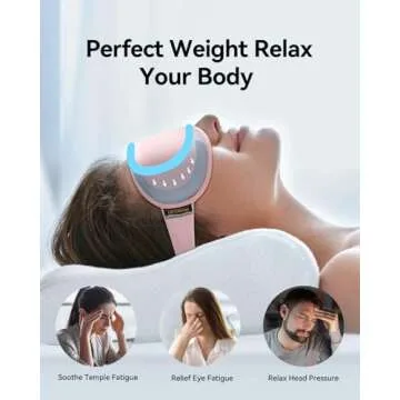 Sleep Mask for Women Men - 3D Contoured Cup, Weighted Sleep Mask, Light Blocking, FACEMOON Eye Mask for Sleeping, Soft Memory Foam, Night Shift Nurse, Travel, and Long Flight Essentials(Pink)