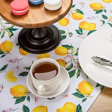 Vibrant KOALAND Lemon Tea Towels, Set of 3 Stylish Dish Towels