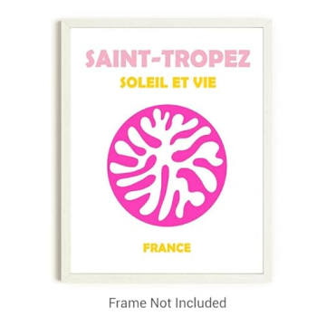 Vibrant Preppy Travel Prints No.30 Wall Art Set
