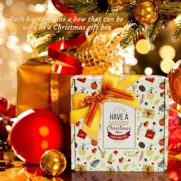 Christmas Scented Candles Gift Set for Women 4 Pack