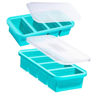 Souper Cubes Silicone Freezer Molds for Meal Prep