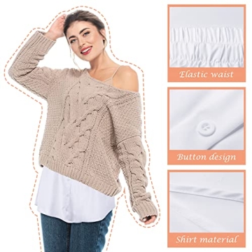 Stylish Adjustable Shirt Extenders for Women - Syhood