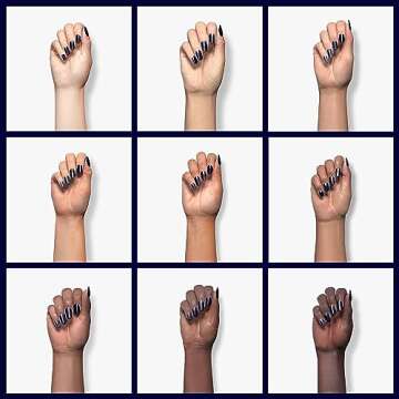 SNS Nail Dip Powder Silent Summer Night Long-Lasting Black