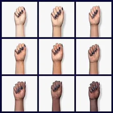 SNS Nail Dip Powder Silent Summer Night Long-Lasting Black