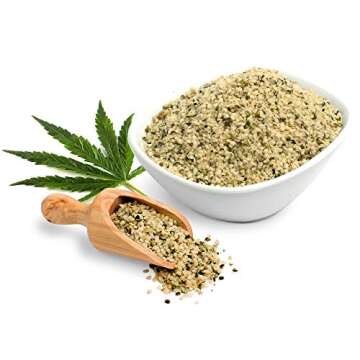 Organic Raw Hemp Seeds - High Protein Superfood Bulk Bag