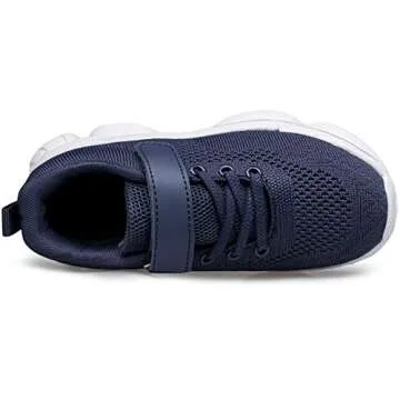 MURDESOT Kids Athletic Running Sneakers for Toddlers