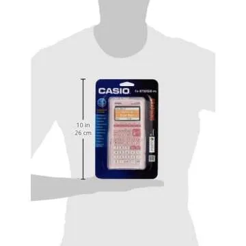 Casio fx-9750GIII Pink Graphing Calculator for Students