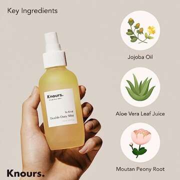 Knours Hydrating Jojoba Oil & Aloe Vera Facial Mist 110ml - Refresh & Moisturize